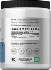 Horbäach Horbach Magnesium Glycinate Powder 1 Lb Lemon Flavored Superior