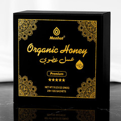 Menhot® Honey for Men – LARGE PACK 29 Sachets: Honey, Jelly, Panax Ginseng, Maca