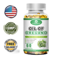 120 Pure Oregano Oil Dietary Supplement Immune Support Supplement