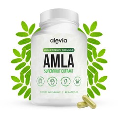 Organic Amla Capsules 1000mg – Indian Gooseberry Amla Fruit Supplement – Orga…