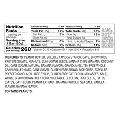 Delicious Peanut Butter Banana Energy Bars – 11g Protein, 12 Bars, Guilt-Free