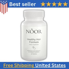 NOOR Healthy Hair Formula – NOOR Hair Growth Support Capsules – 60Caps
