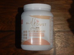 MILK DUST Protein Powder 1.45 lbs Lactation Powder for Nursing Moms Fudge Browni