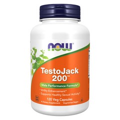 NOW FOODS TestoJack 200 120 Veg Capsules