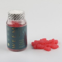 WEEM Hair Skin and Nails Gummies Supports Healthy Hair Vegan Biotin 1-3 Pack US