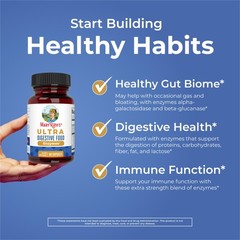 MaryRuth Organics Ultra Digestive Enzymes Capsules | Up to 2 Month Supply | S…