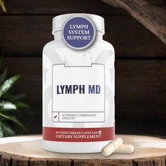 Lymph MD Botanicals. Lymphatic System Supplement with 9 – Men and Women – 60 cap
