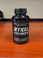Steel Supplements Focused-AF Pre-Workout / Strength / Energy / Focus / Nootropic