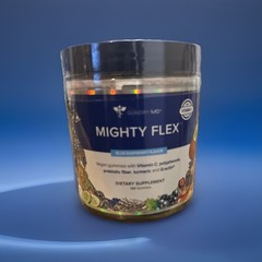 Authentic Gundry MD Mighty Flex Gummies 120 Count Blue Raspberry.