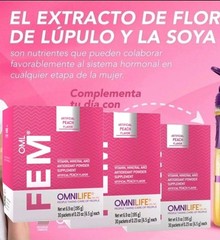 OML FEM( 3 cajas ) BALANCE HORMONAL en cualquier etapa de la mujer,vitaminas