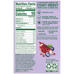 Energy Pomegranate Blueberry Energy Drink Powder, .10 oz Packet (10 Count)