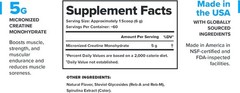 LEGION Micronized Creatine Powder 60 Servings Muscle Gain Post Workout …