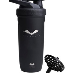 DC COMICS Reforce Stainless Steel Protein Shaker Bottle 900 ml | 30 oz – Leak…