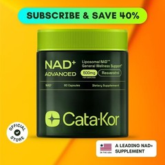 NAD+ Supplement Advanced 500mg Resveratrol Anti Aging Cellular Health Energy 60c