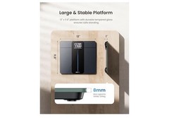 RENPHO 550lb Scale for Body Weight, Digital Bathroom with Large LED Display,