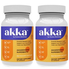 pack) (2 AKKA Liver Cleanse Detox & Repair Superbiotic Gut Health, Milk Thistle