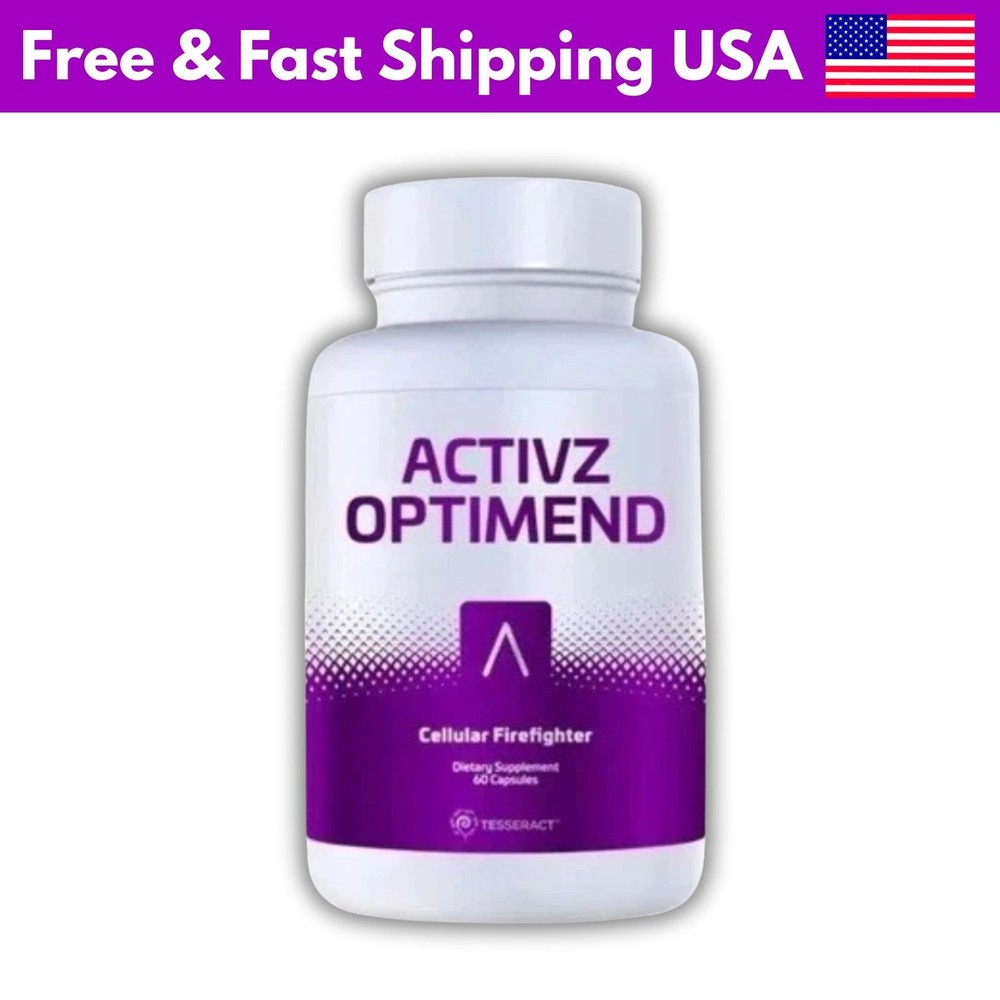 ACTIVZ OPTIMEND 60 Capsules Cellular Firefighter Free Shipping USA