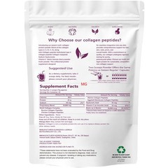Hydrolyzed I,II,III,V,X Peptide Type Protein Multi Collagen Peptides Powder 2 lb