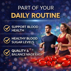 3-Pack Blood Sugar Complex – High Quality Daily Natural Blood Sugar Capsules Rel