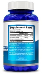 Nicotinamide with Resveratrol 600mg Vitamin B3 – 120 Veggie Caps Free SHIPPING