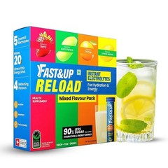 Fast&Up Reload (Berry, Aam Panna, Orange, Lime & Lemon) Vitamins Tablets q062