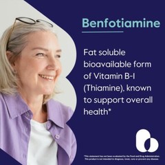 Bestvite Benfotiamine 300mg (120 Vegetarian Capsules) (2-Pack)-No Stearates