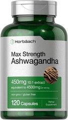 Ashwagandha Capsules | 4500 mg | 120 Count | by Horbaach……
