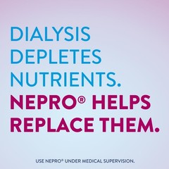 Nepro Nutrition Shake for People on Dialysis, 19g Protein, 420 Calories, Vani…