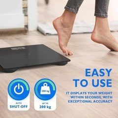 T Electronics Digital Scale for Body Weight up to 440lbs + New Baby Mode