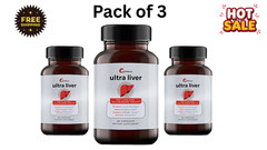 3pcs UpWellness Ultra Liver Supplement for Liver Health and Gallbladder Support