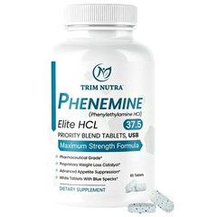 Phenemin Elit 37.5 Strongest appetite suppressant and energy pill USA