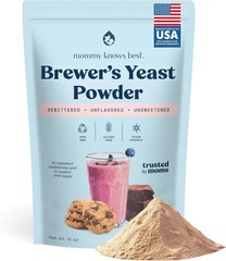 Mommy Knows Best Brewer’s Yeast Powder Gluten-Free, 15 oz (Pack Of 2)