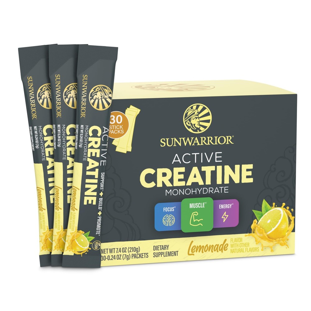 Lemonade Active Creatine Stick Pack 30ct, 0.24 OZ