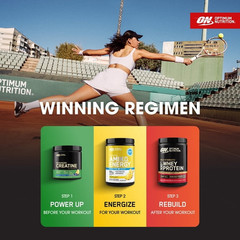 Optimum Nutrition Amino Energy 30 Servings 9.5oz All Flavors (FREESHIP)