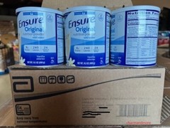 Ensure Original Nutrition Powder, Vanilla, 6 cans x 14.1 oz, Exp 12/2026