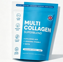 2026 Hot Sell Multi Collagen Powder Chocolate Flavour 220g – Free US Shipping