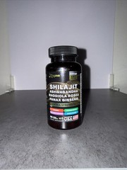 Zoyava Shilajit Ashwagandha Rhodiola Ginseng 15250mg Extra Strength 60 Caps