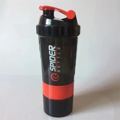 3 Layer Protein Shaker Bottle Sports Fitness Milkshake Mixer Cup Large Capacity
