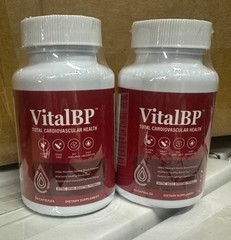 Advanced 2X Vital BP Blood Pressure Support Supplement Cardiovascular Fitness 60
