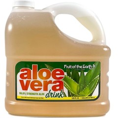 Fruit of the Earth Aloe Vera Drink 128 fl oz Health Wellness Beverage