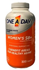 One A Day Women’s 50+ Multivitamin 300 Tablets Exp 6/2026