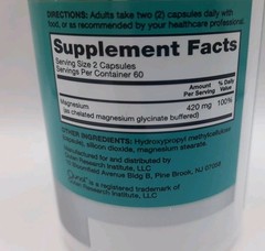 Qunol Extra Strength Magnesium 420mg 120 Cap New Exp 11/2027