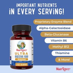 MaryRuth Organics Ultra Digestive Enzymes Capsules | Up to 2 Month Supply | S…