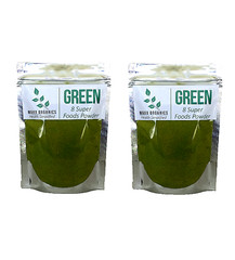 MAXX Organics 8 SUPERFOOD POWDER 60 Day + FREE Diatomaceous Earth Comp. Organifi