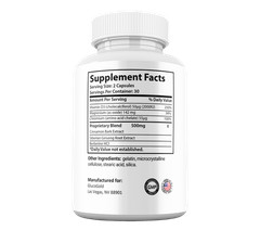 Gluco Gold Advanced Capsules, Max Strength GlucoGold Supplement (1 Pack)