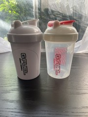 Original G-Fuel Pewdiepie Shaker Cup and Whiteboard Shaker Cup *missing piece*