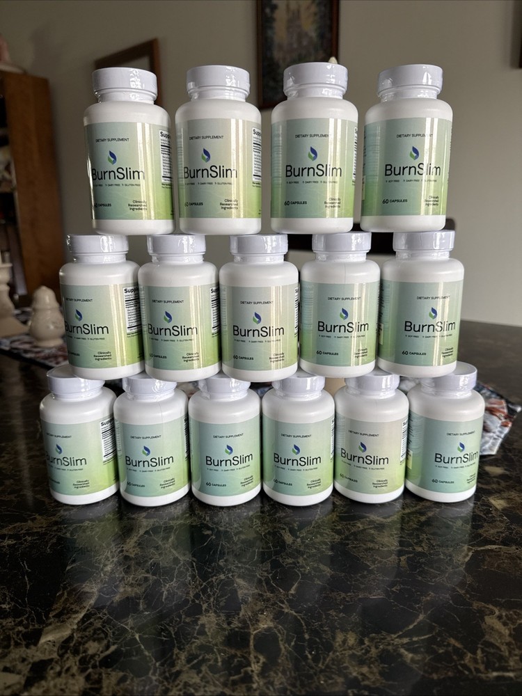 BurnSlim dietary Supplement 15 Bottles, 60 Capsules Each, free shipping in US