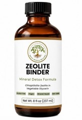 Liquid Zeolite Mineral Supplement | 8 fl oz | Alcohol-Free Vegan Non-GMO