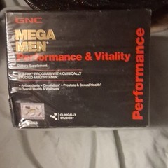 GNC Mega Men Performance and Vitality Vitapak Program – 30 Pack