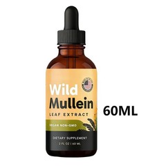 RESPICLEAR For Mullein Drops With Ginger & Lemon All-Natural Lung Cleanse